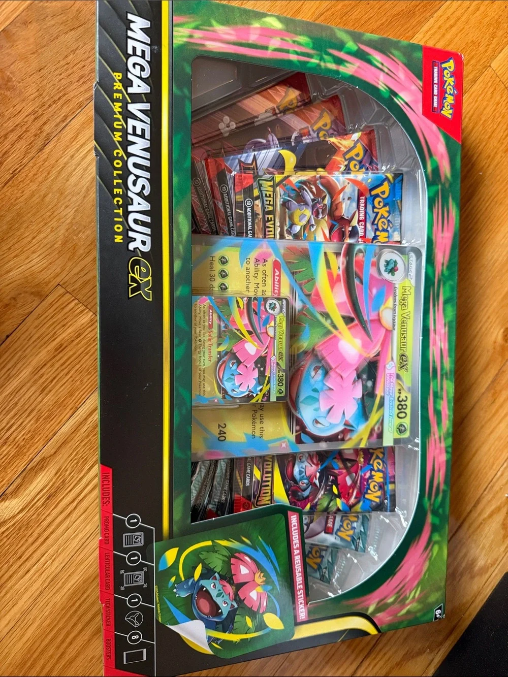 Pokémon Official Trading Card Game. Mega Venusaur ex Premium Collection